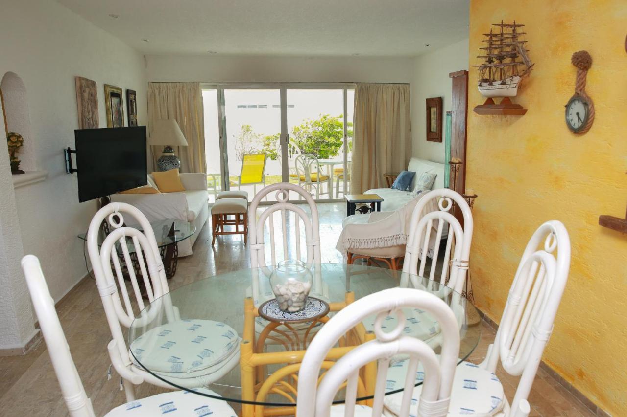Brisas Beach & Ocean Front Vacation Apartments Cancun Zona Hotelera Luaran gambar