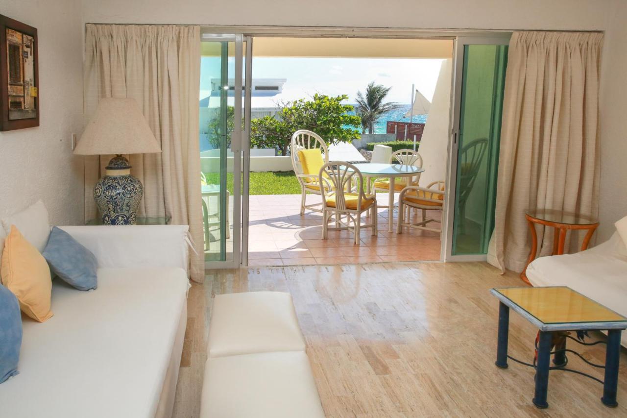 Brisas Beach & Ocean Front Vacation Apartments Cancun Zona Hotelera Luaran gambar
