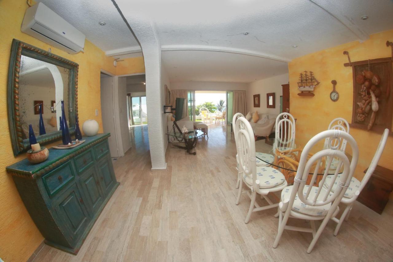 Brisas Beach & Ocean Front Vacation Apartments Cancun Zona Hotelera Luaran gambar