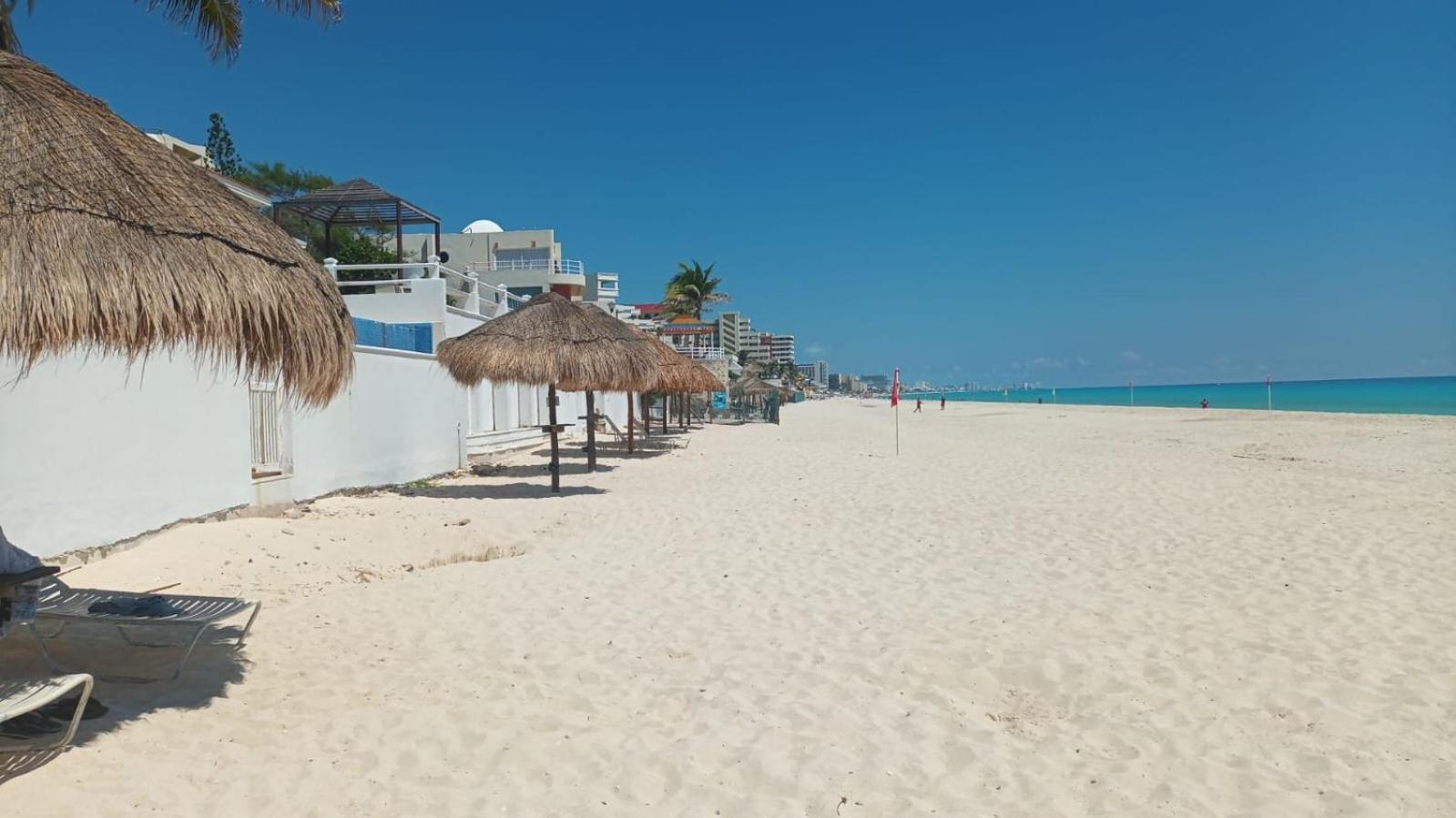 Brisas Beach & Ocean Front Vacation Apartments Cancun Zona Hotelera Luaran gambar